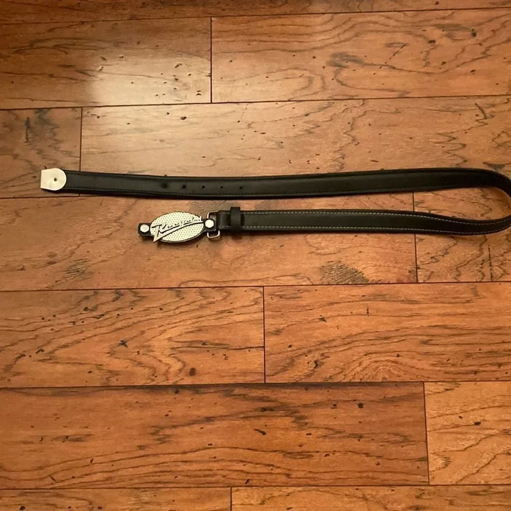 RARE Vintage 1990s recycled belt from car materials.‎